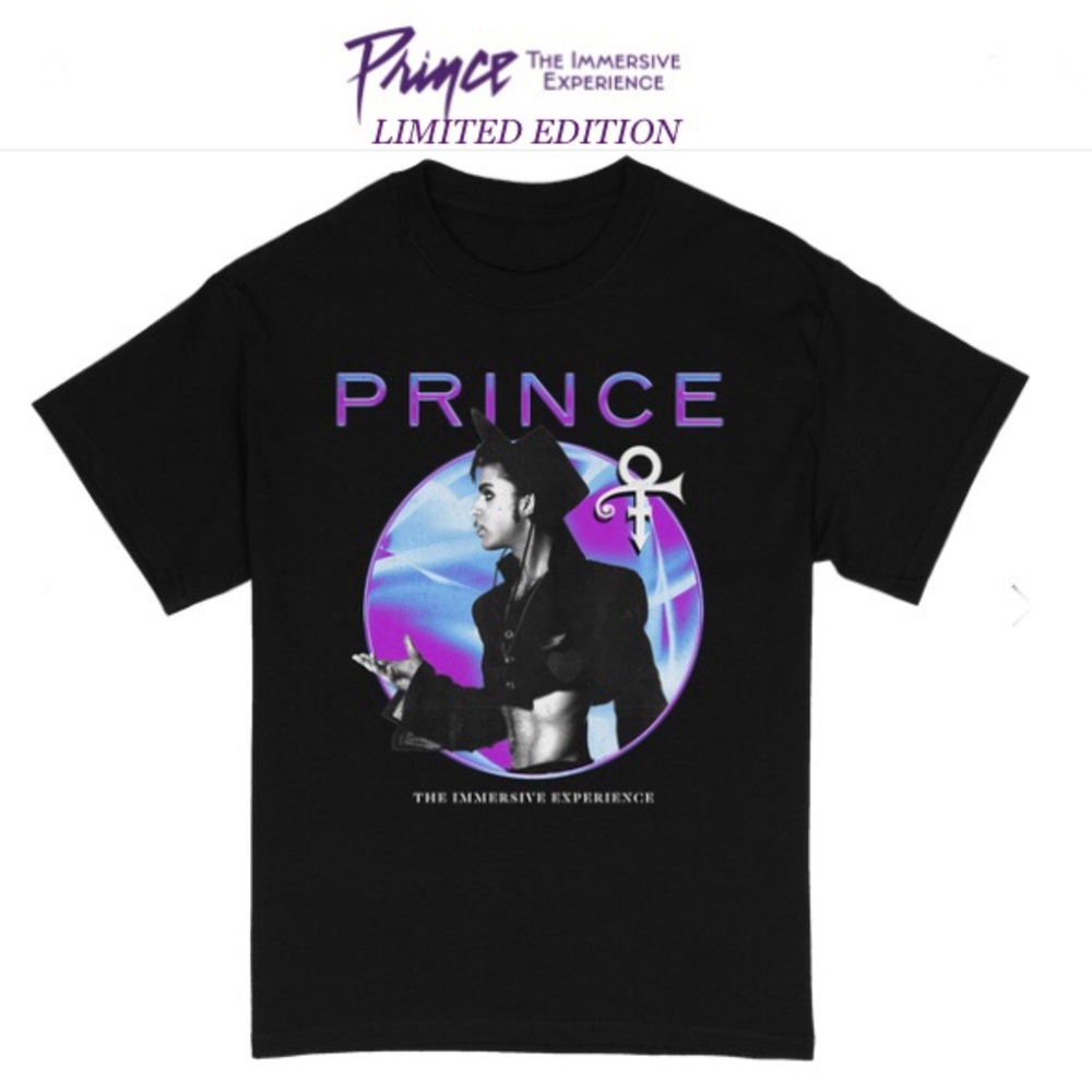 PRINCE immerse experience Mountains short sleeve Tee size M NWT